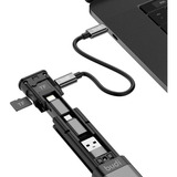 Adaptador Lector Tarjeta Multifunción Cable Datos Usb Cel Pc