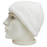 Touca De Lã Toca Gorro Frio Branco Proteção E Estilo Ao Look