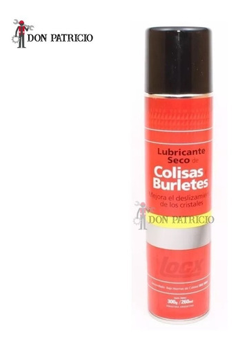 Lubricante De Colisas Burletes Ventanillas Locx Profesional