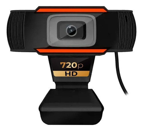 Camara Web Usb Hd 1280 X 720p Plug & Play Microfono Webcam