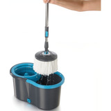 Trapeador Exprimidor Automatico Spin Mop Pisos Fácil De Usar