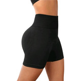 Biker Short Deportivo Push Up Transpirable - Negro Ref. 4095