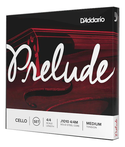 Encordado Para Cello Prelude D'addario J1010 - 4/4m