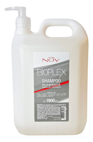 Shampoo Regenerador De Daños Nov Bioplex 1900ml Nov