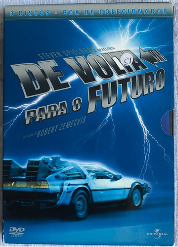 Cd De Volta Para O Futuro. Box Exclusivo Com 3 Discos. 