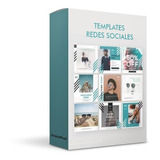 Kit Prediseñado Templates Posts Redes Sociales Editables