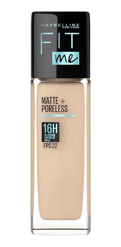 Maybelline Base De Maquillaje Fit Me Matte+poreless 16h 30ml