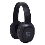 Audifonos Diadema Bluetooth Manos Libres Recargable Necnon Audio Porfesional Color Negro