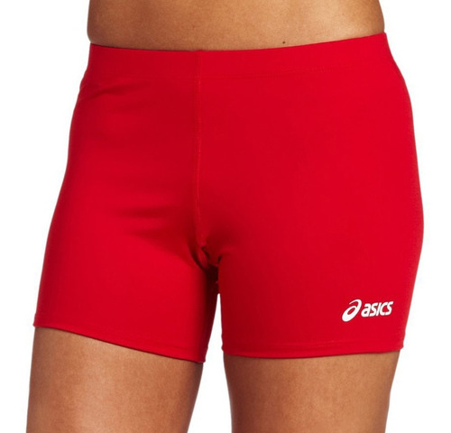 Short Lycra Asics Mujer Deportivo Voleibol Correr Gym Oferta