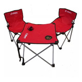 Set De Camping Infantil Outdoors Mesa + 2 Sillas