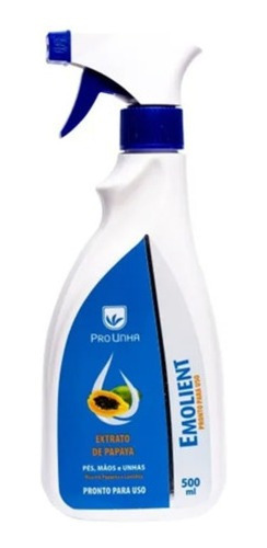 Emolient Pronto Para Uso Spray 500ml Pró Unha