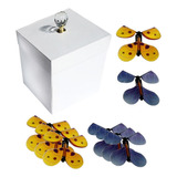 Caja De Regalo Diy Caja De Mariposas Voladoras Blanco