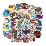 Monster Hunter 50 Calcomanias Stickers De Pvc Vs Agua Anime