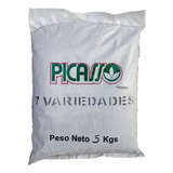 Semillas Cesped Pasto 4 Estaciones 7 Variedades 5kg Picasso