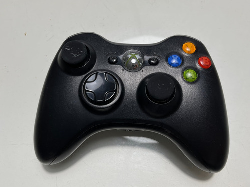 Controle Xbox 360 Black Da Microsoft