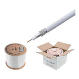 Rg6 Cable Coaxial De Doble Escudo De 1000 Pies, Conductor De