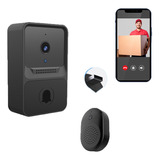 Câmera Visual Vídeo Sem Fio Smart Doorbell Wifi 1
