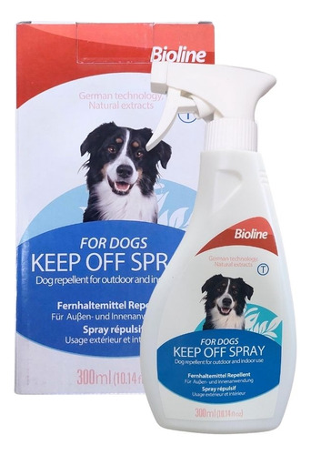 Bioline Repelente Keep Off Spray Perros 300ml Interior