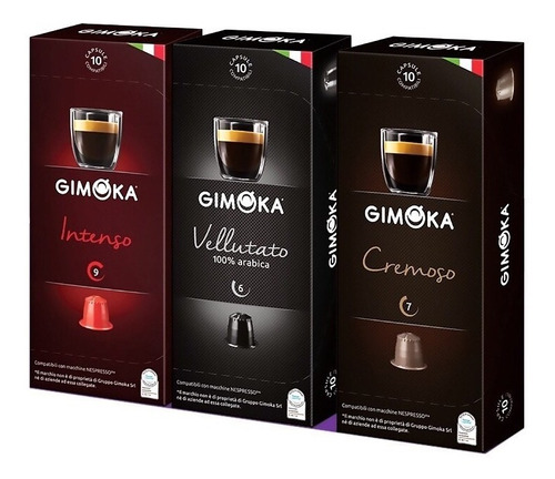 40 Capsulas Gimoka Nespresso Compatible Lleva 2 Envio Gratis