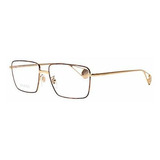 Montura - Eyeglasses Gucci Gg 0439 O- 006 - Gold, 55-15-145