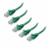Cable Matters 5-pack Snagless Cat6 Corto Cable Ethernet (cat