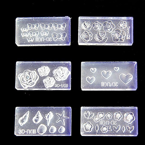 Loweyuiroy Kit De Moldes Acrílicos Para Uñas,.