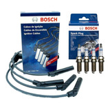 Cables Y Bujias Bosch Fiesta Ecosport Focus Ka 1.6 Rocam