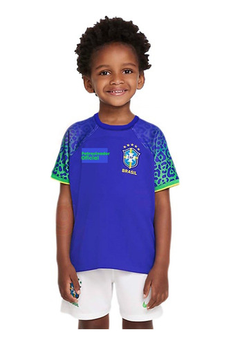 Uniforme Infantil Do Brasil Copa -futebol Seleção