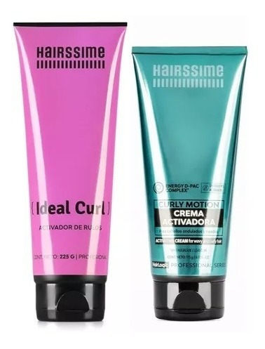 Hairssime - Kit Crema Activadora + Ideal Curl - Hair Logic