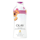 Olay Jabón Líquido Corporal Hidratante Durazno Cerezo 650 Ml