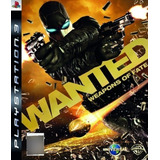 Wanted: Weapongs Of Fate - Ps3 Físico (en Español)