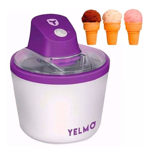 Fabrica De Helados Yelmo Ice Cream Maker 1.5 Lts Rapidisimos - Garantia Oficial
