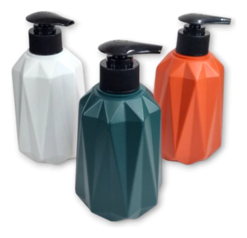 Dispenser Con Diseño Para Jabón Liquido - Colores Plástico  