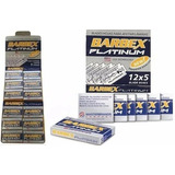 Lâmina Para Barbear Barbex Platinum - 4 Cartelas 