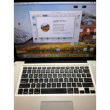 Computadora Apple Macbook Pro 15 8gb Ssd 480gb Y 750gb Sata