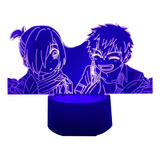 Lámpara De Escritorio 3d Con Decoración Hanako-kun, Luz Noct