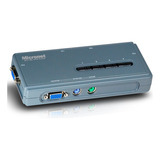 Kvm Switch Micronet De 4 Puertos Consola Ps2 (sp214c)