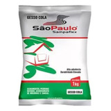 Gesso Cola Para Acabamento E Reparo 1kg Sampaflex