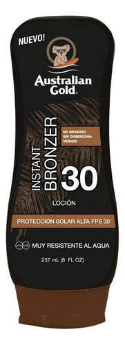 Loción Bronceadora Fps30 | Australian Gold | 237ml