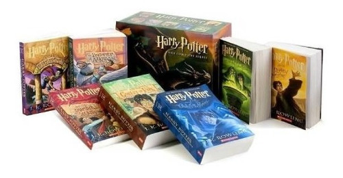 Saga Completa Harry Potter (en Inglés) - 7 Libros En Caja