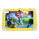 Mario Bros Tablet 7¨ Hd Android 13 32gb Y 2gb Ram Amarillo