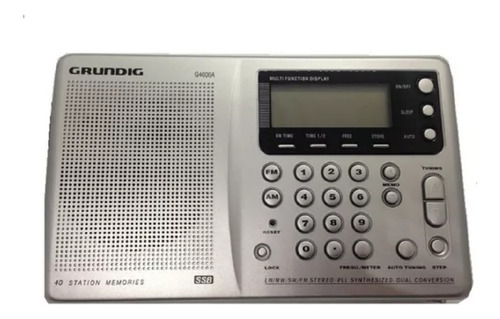 Radio Multibandas Grundig Am Fm Sw 40 Memorias 