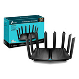 Roteador Wi-fi 6 Tp-link Archer Ax90 Ax6600 Onemesh Triband