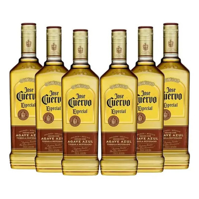 Tequila Jose Cuervo Especial Reposado Pack 6 Botellas 695ml | Envío gratis