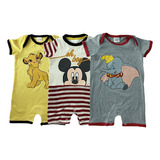 Kit Disney 3 Pañaleros Algodon Simba, Mickey, Dumbo