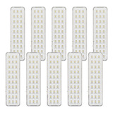 10x Bloco Iluminação Autonomo Alto Brilho 30 Leds 110/220v