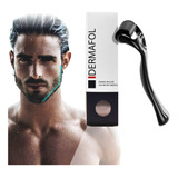 Dermaroller Rodillo Para Barba Dermafol 0.5 Mm Aguja Titanio