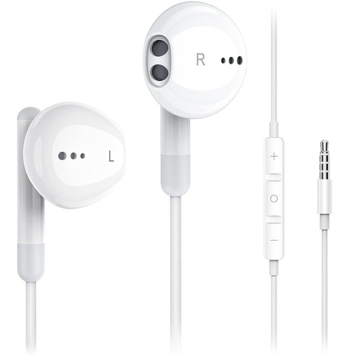 Auriculares Kimwood, Blanco/microfono/conector De 3.5mm