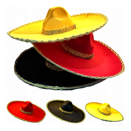 Gorro Mariachi Mexicano Cotillón