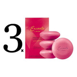 Kit 3 Caixa Sabonete Avon Encanto Irresistível E Poderosa